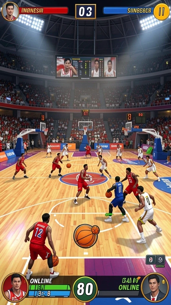 Gameplay yang dinamis dan interaktif.