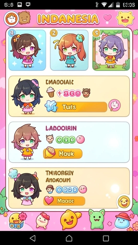 Event mingguan dengan hadiah menarik.