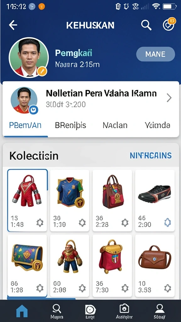 Desain grafis yang memukau dan detail.