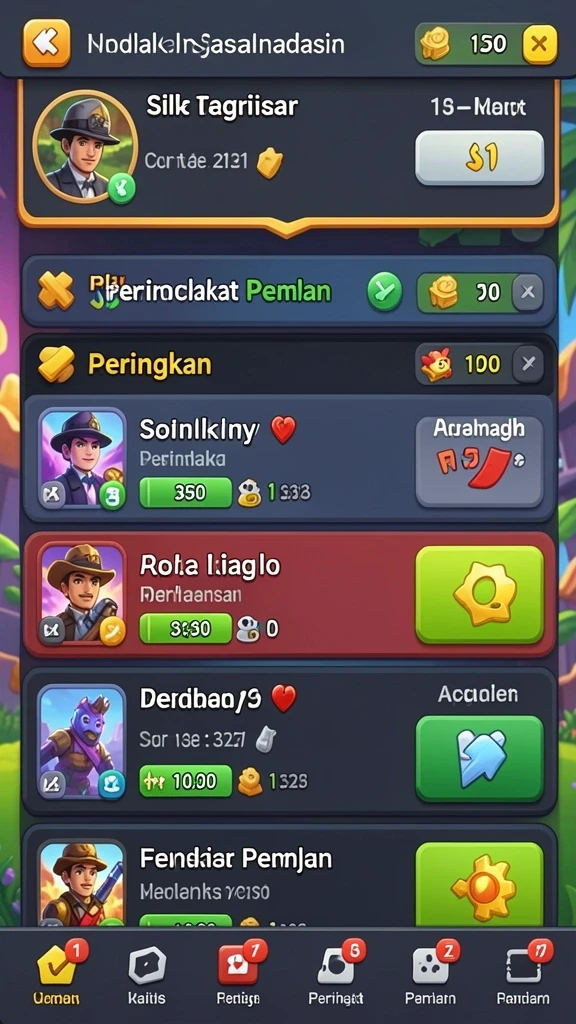 Mode permainan baru yang menantang dan seru.