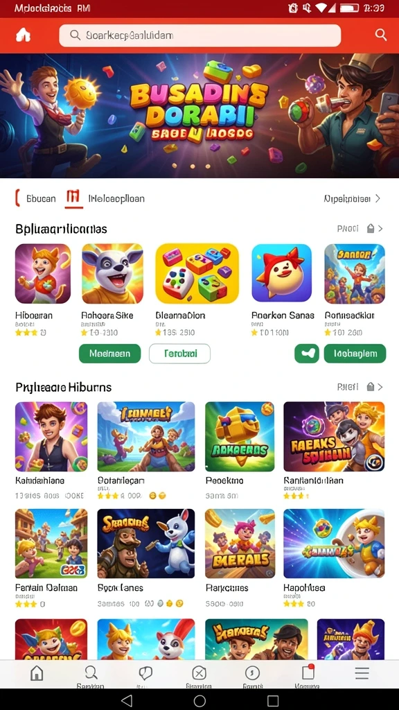 Screenshot menunjukkan kemenangan besar yang didapat pemain.