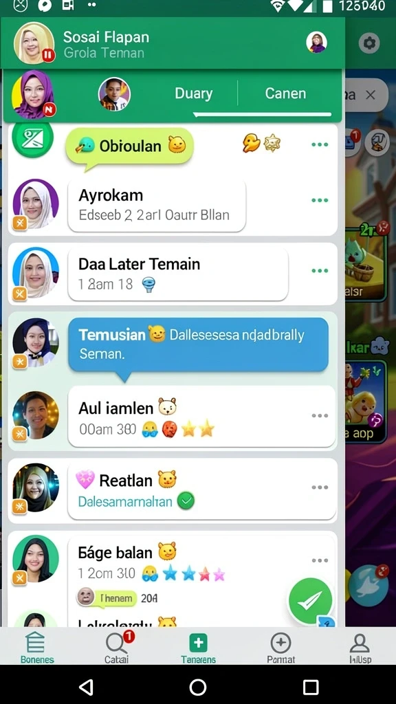 Sistem level yang menantang dan bervariasi.