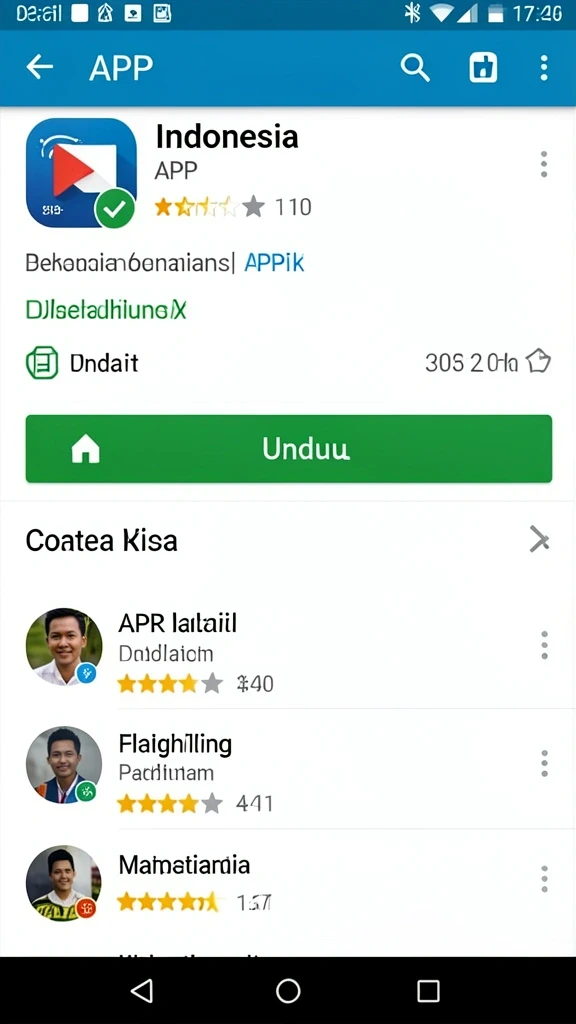 Tampilan antarmuka user-friendly yang memudahkan navigasi.