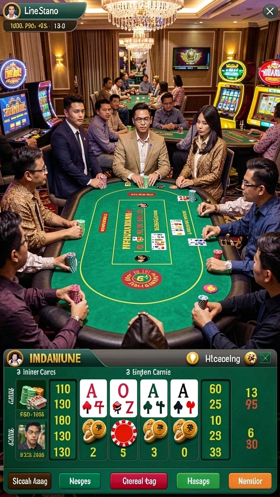 Pilihan permainan yang beragam dan menantang.