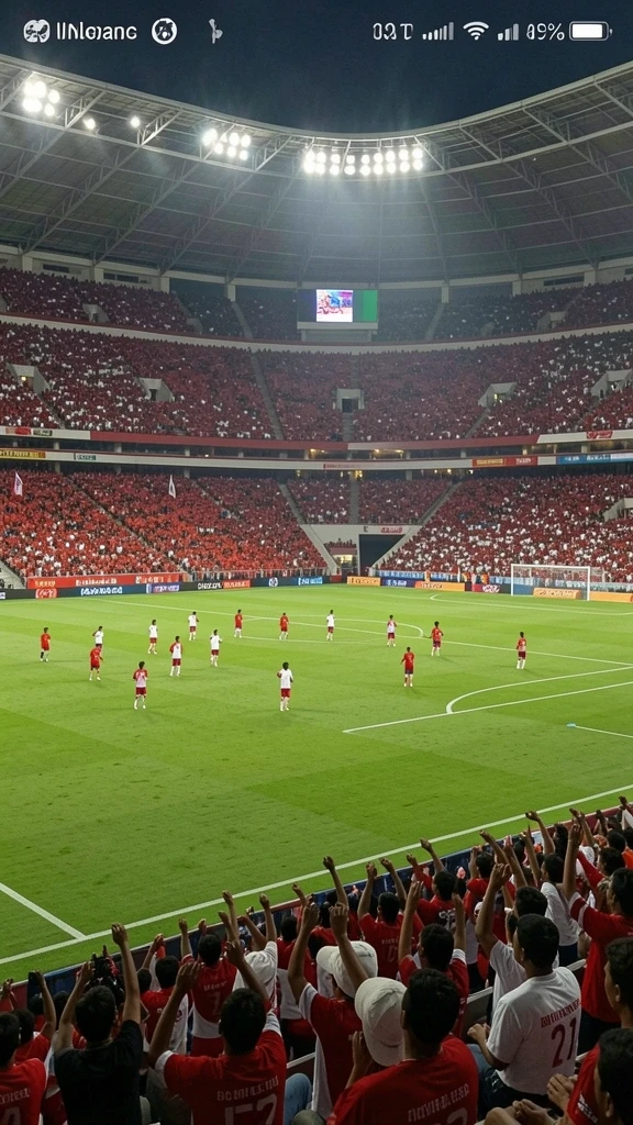 Informasi statistik lengkap untuk setiap pertandingan.