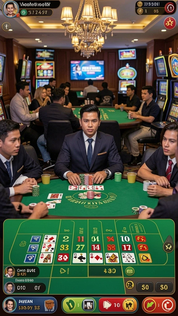 Tampilan antarmuka CASH777 yang mendunia.