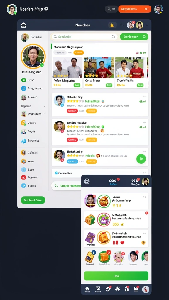 Tingkatkan keterampilan Anda dengan level menantang.