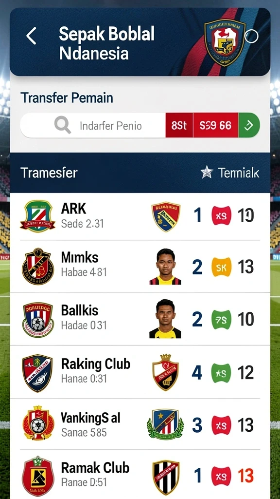 Tampilan antarmuka yang modern dan menarik.