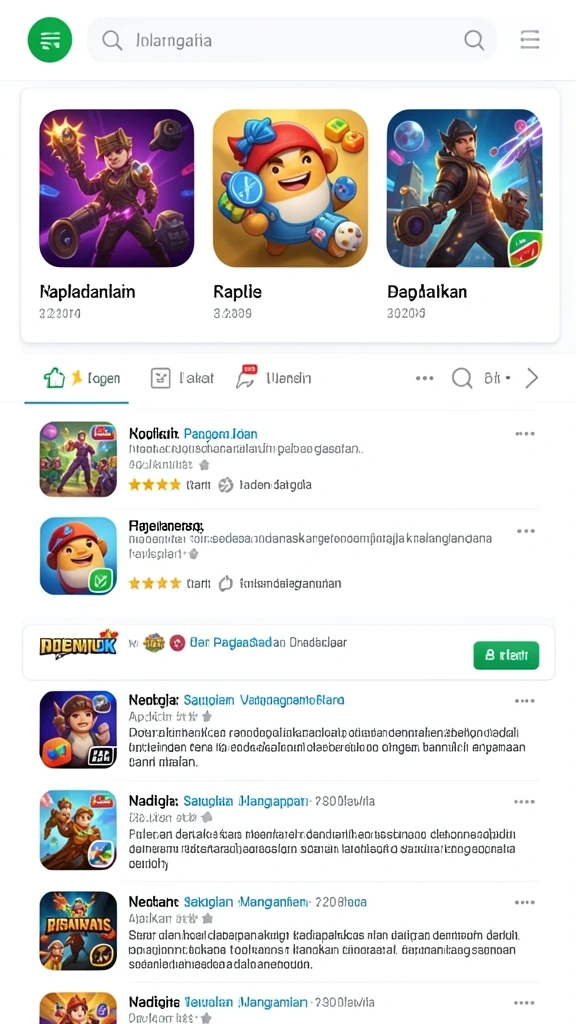 Beragam mode permainan yang mengasyikkan untuk dicoba.