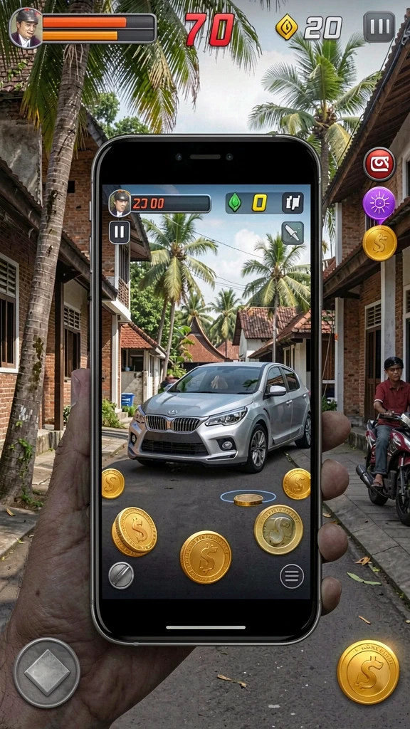 Grafis yang memukau dan penuh warna.