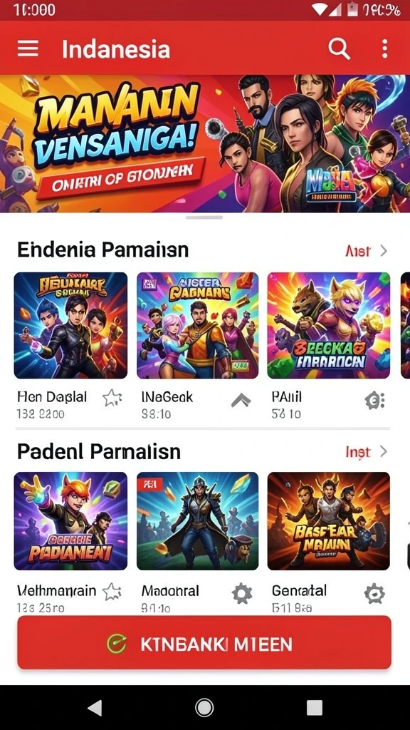 Tampilan antarmuka yang ramah pengguna dan menarik.