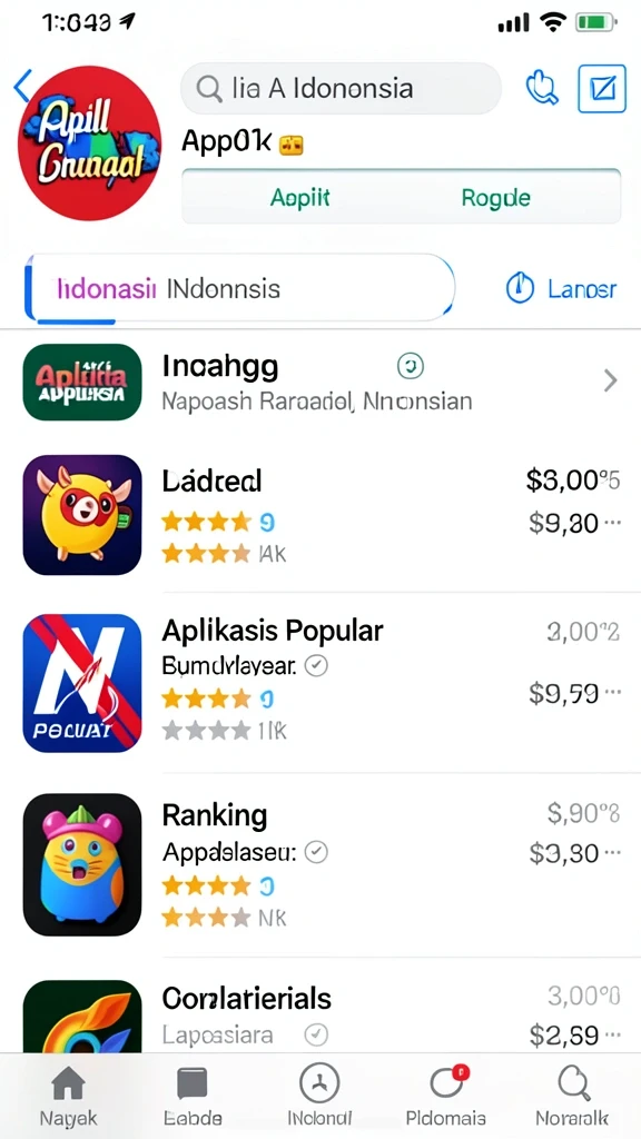 Tampilan awal yang menarik dan penuh warna.