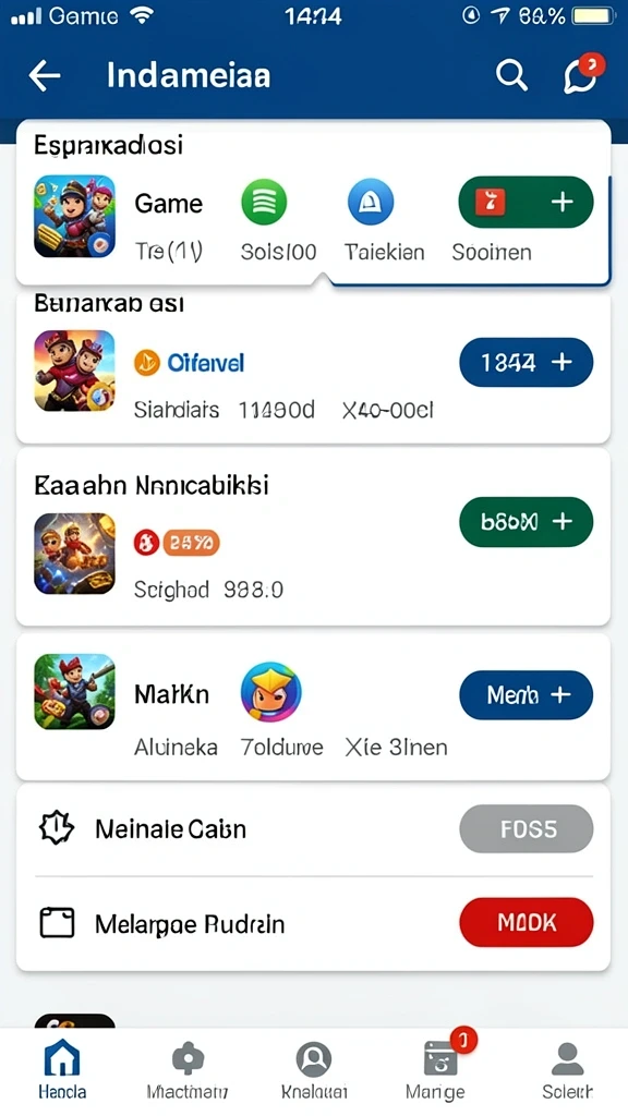 Gambaran karakter unik dari GT777 yang dapat dimainkan.