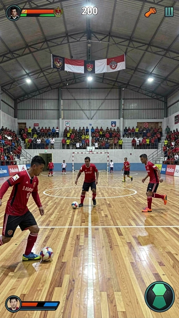 Tampilan menu utama yang menarik dan mudah dinavigasi.