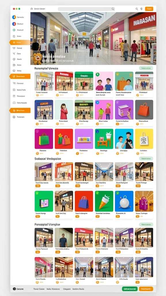 Tampilan antarmuka yang menarik dan user-friendly.