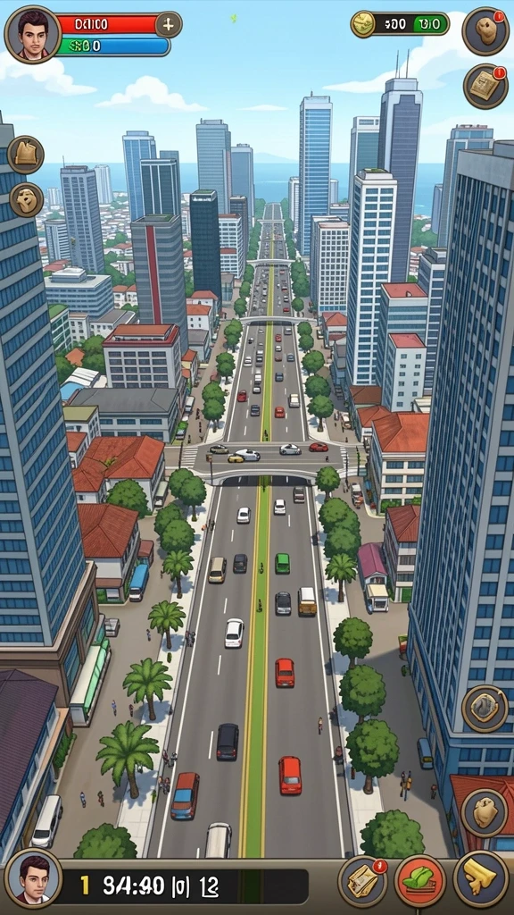 Tampilan antarmuka yang menarik dan modern.