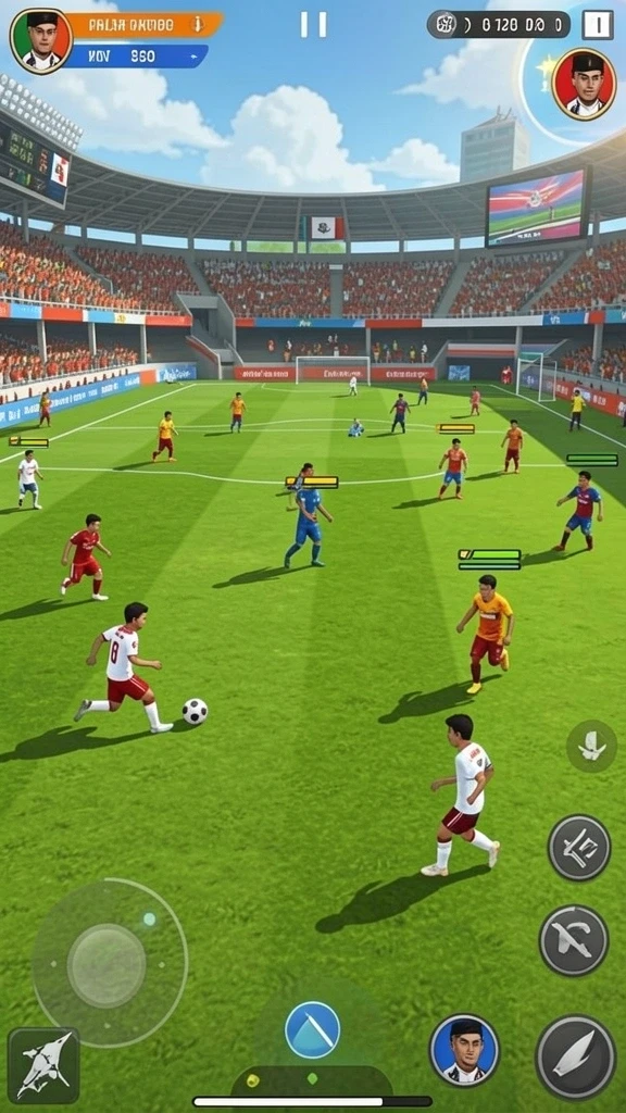 Aktivitas menantang dalam mode multiplayer.