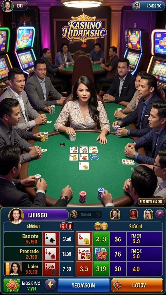 Tampilan antarmuka yang user-friendly.