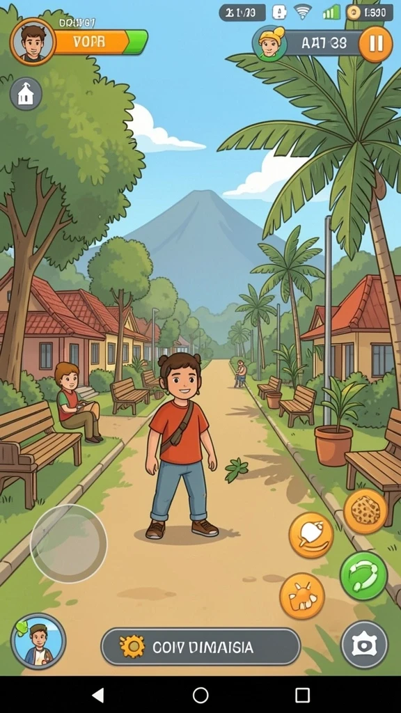 Mode multiplayer yang seru dan interaktif.