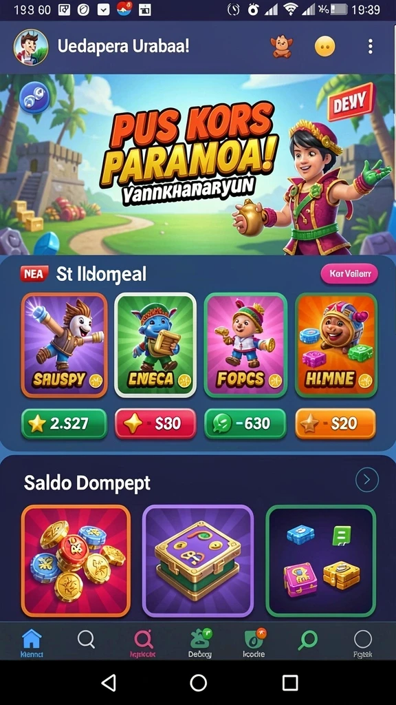 Level menantang yang menguji keterampilan Anda.