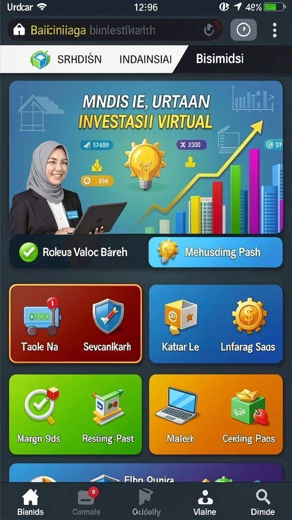 Fitur chat interaktif untuk berkomunikasi dengan pemain lain.