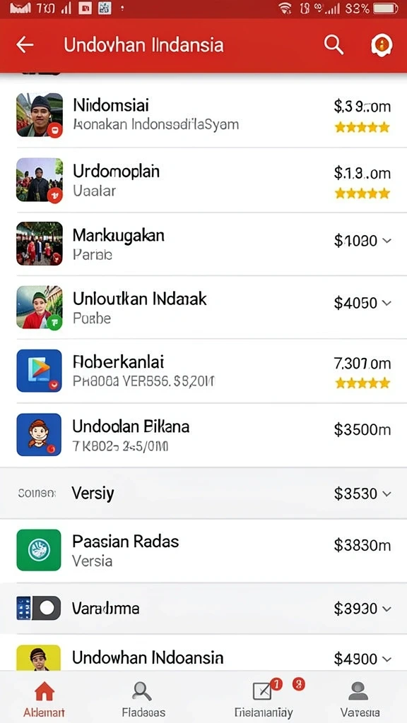 Tampilan antarmuka yang intuitif dan menarik.