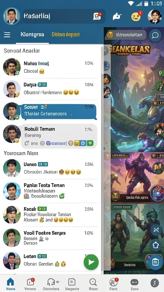 Grafik yang cerah dan menarik perhatian.