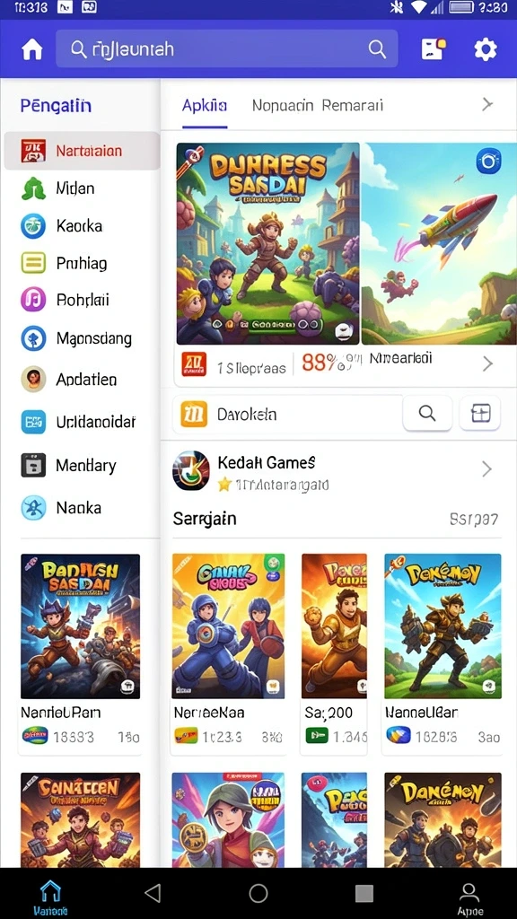 Mode permainan yang beragam untuk semua pemain.