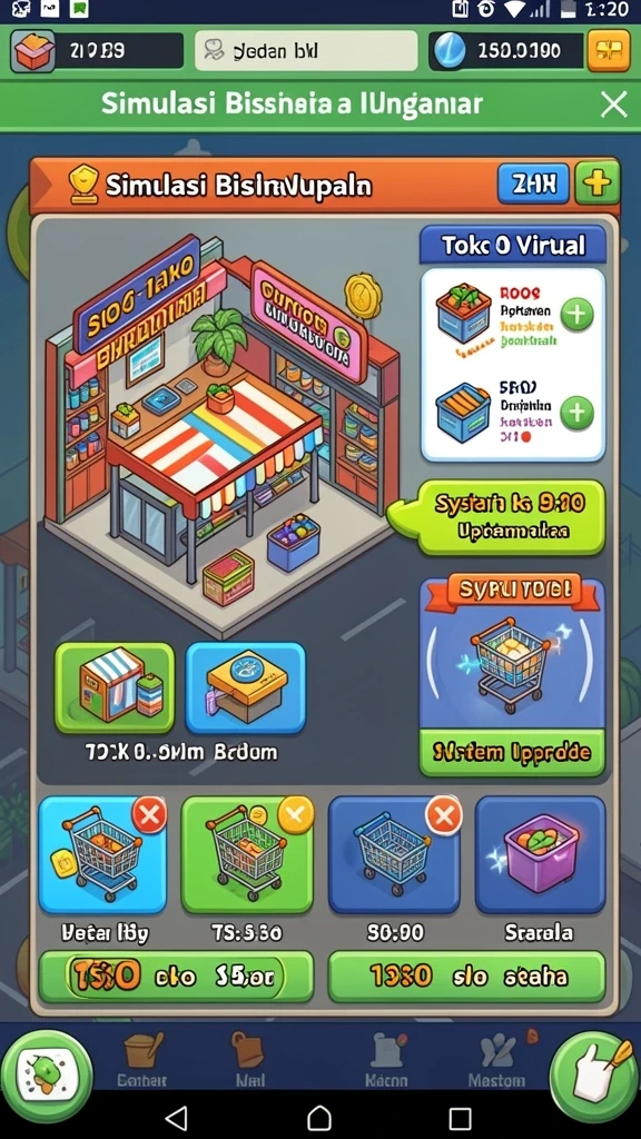 Fitur multiplayer yang memungkinkan bermain dengan teman.