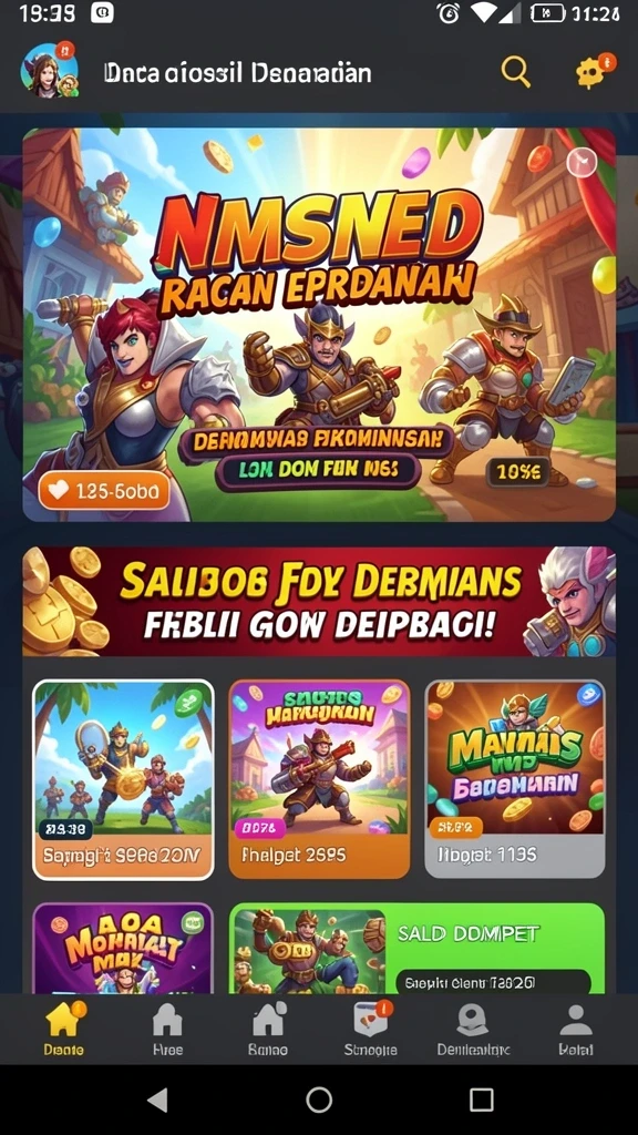 Pengalaman bermain yang seru dan penuh tantangan.