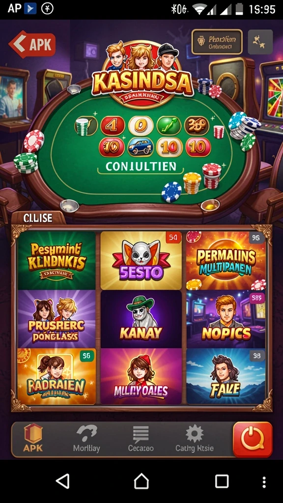 Berbagai karakter menarik untuk dipilih.