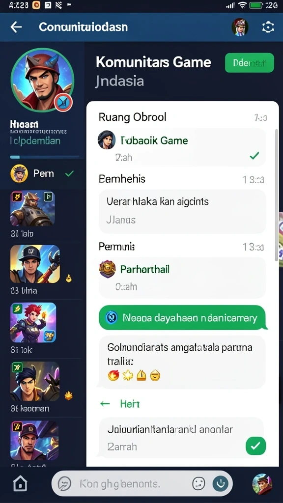 Tampilan antarmuka yang menarik dan mudah digunakan.