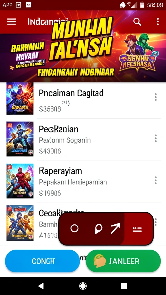 Beragam mode permainan yang bisa dipilih.