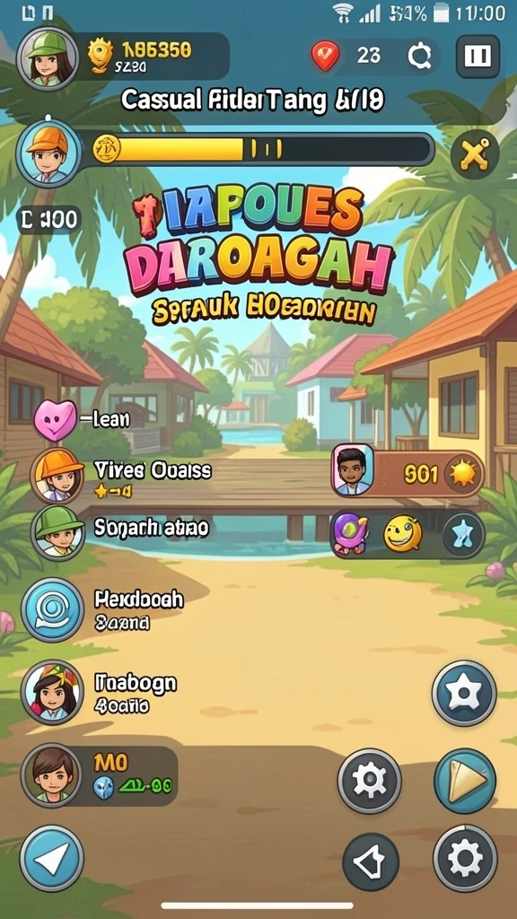 Grafis yang memanjakan mata.