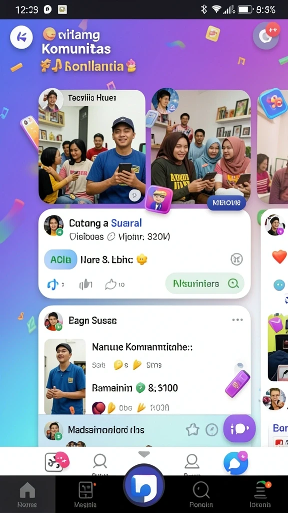Tampilan antarmuka yang user-friendly.