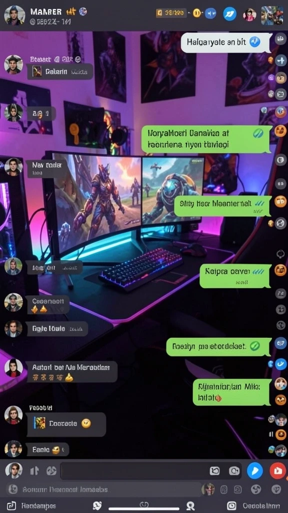 Tampilan fitur turnamen yang kompetitif dan seru.