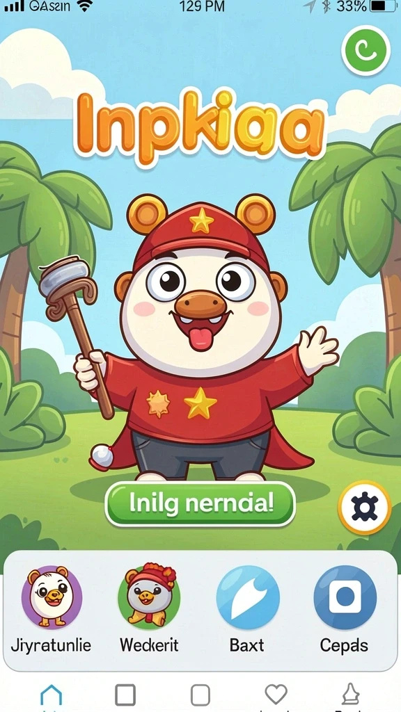 Tampilan awal yang menawan dan mudah dinavigasi.