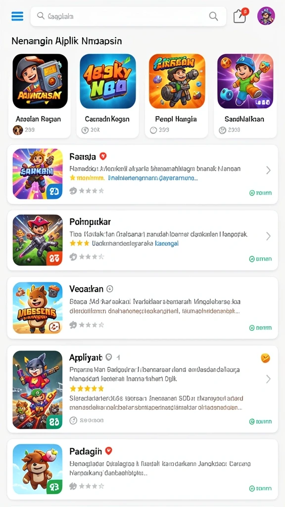 Fitur sosial untuk bersaing dengan teman-teman.