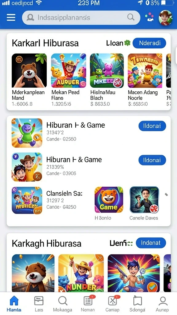 Tampilan antarmuka yang menarik dan mudah digunakan.