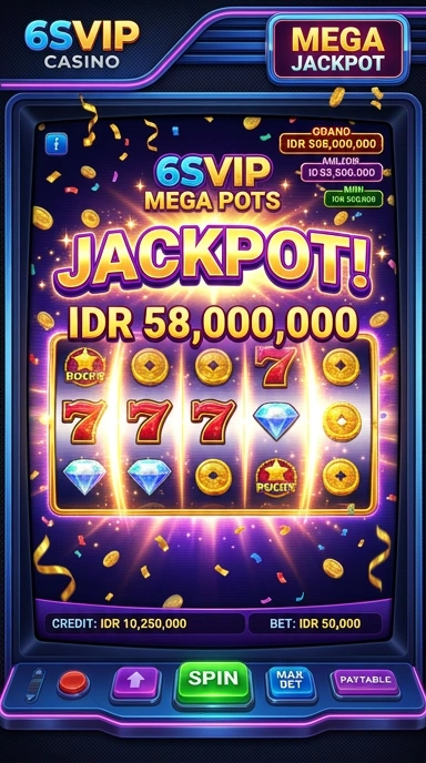 6svip — layar beranda